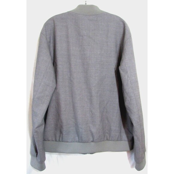 Hugo Boss Lanificio Tesse Biella Gray Unconstructed Virgin Wool Jacket 46R NWOT - Picture 2 of 8